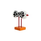 Birds 1967 Mini No.3 Svart/Vit