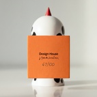 Birds 1967 Mini No.3 Svart/Vit