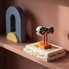 Birds 1967 Mini No.3 Svart/Vit