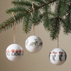 Julkulor Barn,Ren,Tomte 3-p