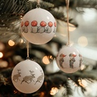 Julkulor Barn,Ren,Tomte 3-p