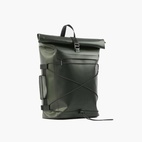 Ryggsäck Pannier rolltop (incl 2 carabiners ) grön